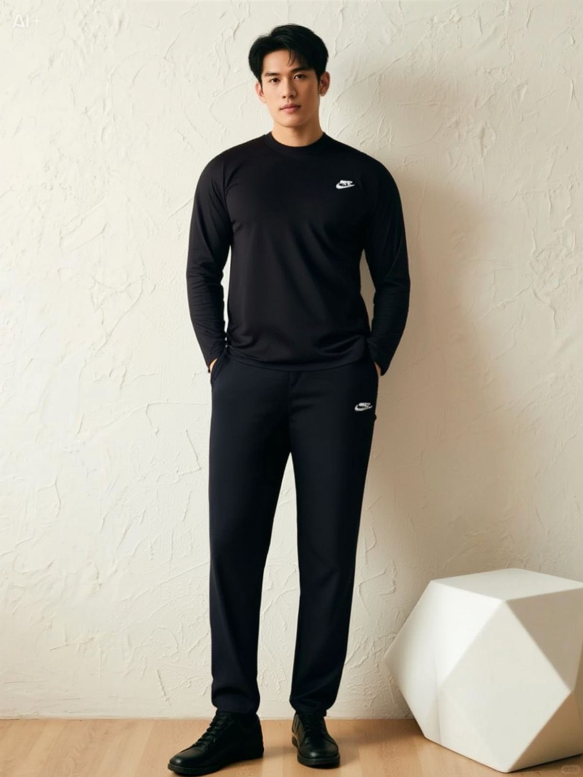 Men’s Beige Tracksuit – Stylish Gym Wear & Casual Loungewear Set