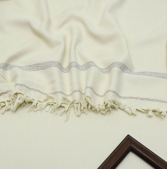 SWANAH SPECIAL Boski Men's Winter Wool shawl- cream