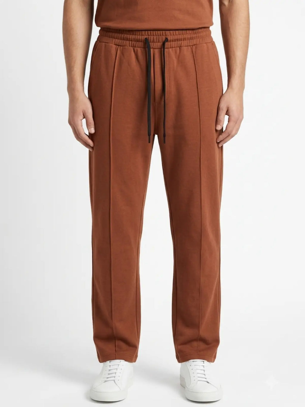 Premium Pure Cotton Baggy Straight-Fit Trousers | Swanah