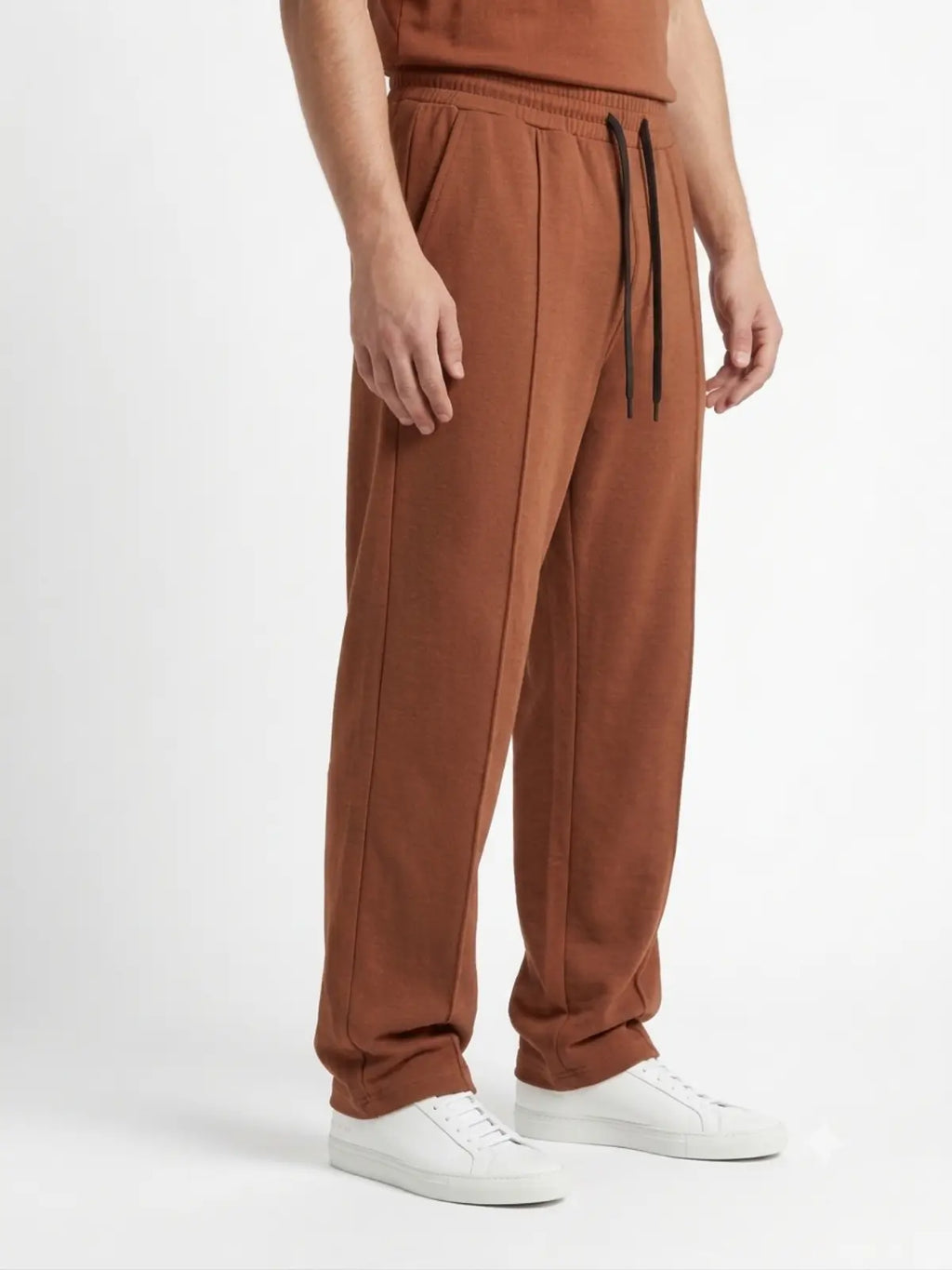 Premium Pure Cotton Baggy Straight-Fit Trousers | Swanah