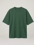 Premium Pure Cotton Drop-Shoulder T-Shirt - Swanah.Store