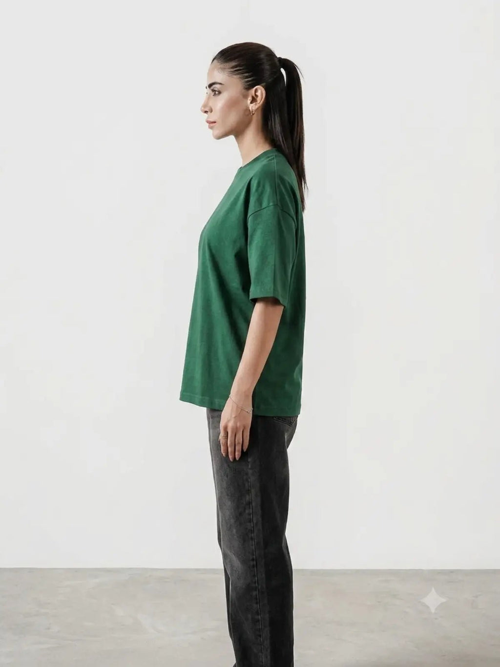Premium Pure Cotton Drop-Shoulder T-Shirt - Swanah.Store
