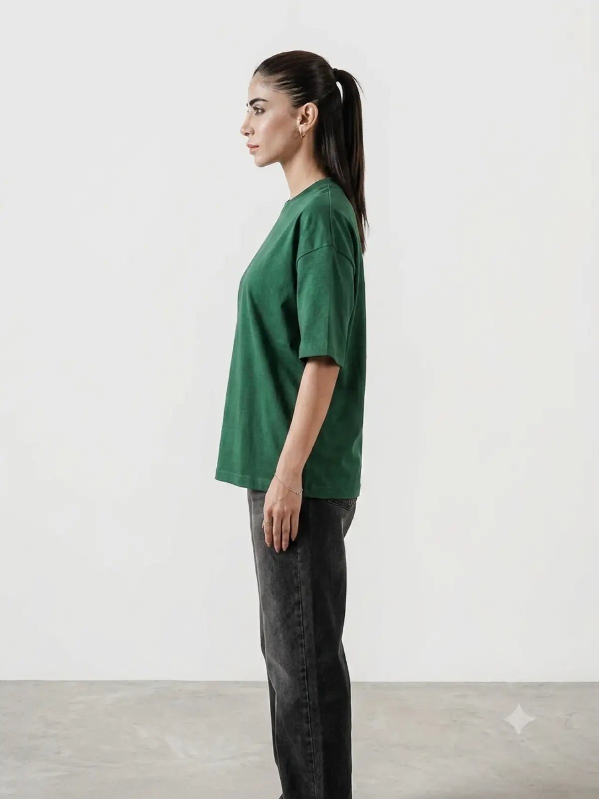 Premium Pure Cotton Drop-Shoulder T-Shirt - Swanah.Store