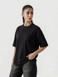 Premium Pure Cotton Drop-Shoulder T-Shirt - Swanah.Store